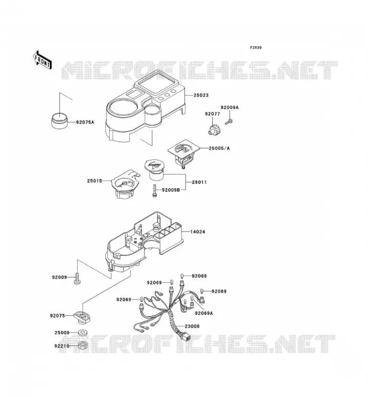 COMPTEURS Kawasaki SSV 400 2011 MULE 600  KAF400BBF