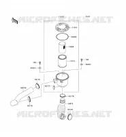 FILTRE A AIR   CONVERTISSEUR pour Kawasaki MULE 600 2014