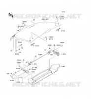 GARDE BOUE pour Kawasaki MULE 600 2014