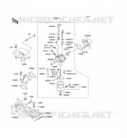 CARBURATEUR( AF620A 509264) pour Kawasaki MULE 2510 no_year