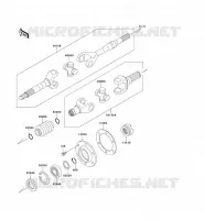ARBRE DE TRANSMISSION pour Kawasaki MULE 2520 no_year
