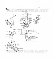 CARBURATEUR( AF620C 601042) pour Kawasaki MULE 2500 1995