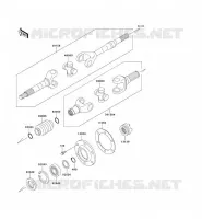ARBRE DE TRANSMISSION pour Kawasaki MULE 2500 no_year
