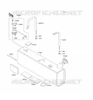 RESERVOIR CARBURANT pour Kawasaki MULE 2500 no_year