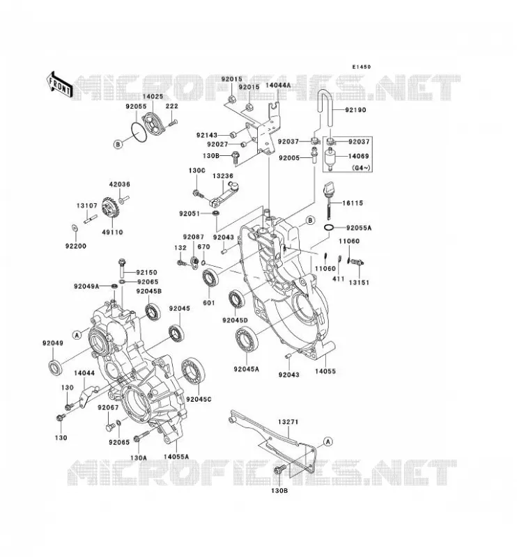 PONT Kawasaki SSV 620 2002 MULE 3000  KAF620-G2