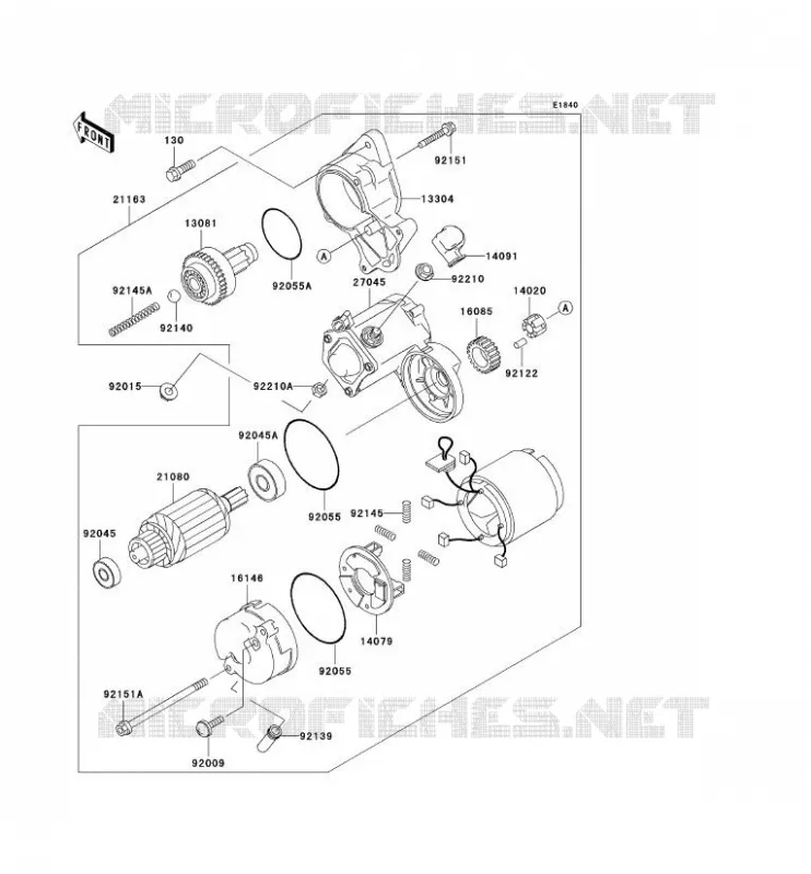 D&Eacute;MARREUR Kawasaki SSV 620 2005 MULE 3000  KAF620-G5