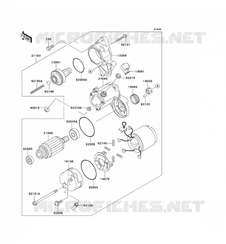 D&Eacute;MARREUR Kawasaki SSV 620 2006 MULE 3000  KAF620G6F
