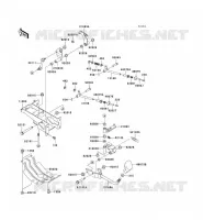 LEVIER DE VITESSE pour Kawasaki MULE 3010 4X4 no_year