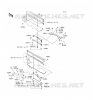 GARDE BOUE ARRI&Egrave;RE pour Kawasaki MULE 4010 4X4 2010