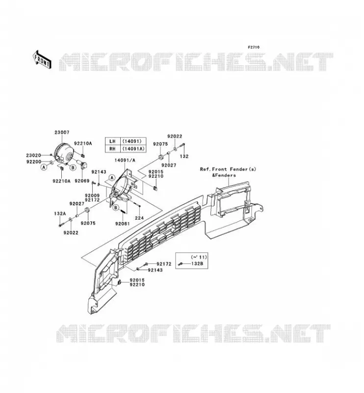 OPTIQUE(S) Kawasaki SSV 620 2013 MULE 4000  KAF620PDF