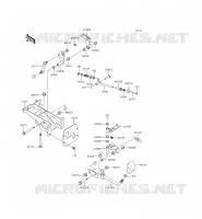 LEVIER DE VITESSE pour Kawasaki MULE 4000 2014