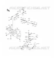 LEVIER DE VITESSE pour Kawasaki MULE 4000 2014