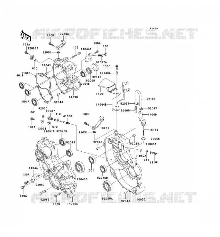 PONT Kawasaki SSV 950 2005 MULE 3010 DIESEL 4X4  KAF950-B3