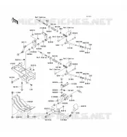 LEVIER DE VITESSE pour Kawasaki MULE 4010 DIESEL 4X4 2013