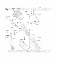 PEDALE DE FREIN/LEVIER ACCELERATEUR pour Kawasaki MULE 4010 DIESEL 4X4 2013