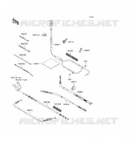 CABLES pour Kawasaki TERYX 750 4X4 2008