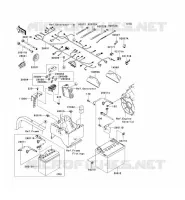 CHASSIS EQUIPMENT ELECTRIQUE pour Kawasaki TERYX 750 4X4 2008