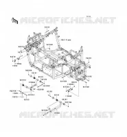 SUPPORT MOTEUR pour Kawasaki TERYX 750 4X4 2008