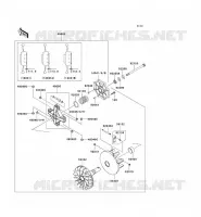 VARIATEUR pour Kawasaki TERYX 750 4X4 2008