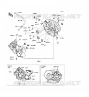 CARTER MOTEUR(S) pour Kawasaki TERYX 750 4X4 2008