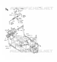 CH&Acirc;SSIS pour Kawasaki TERYX 750 4X4 2008