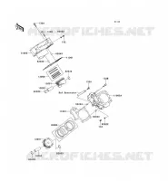 CYLINDRE/PISTON pour Kawasaki TERYX 750 4X4 2008