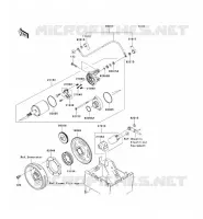 D&Eacute;MARREUR pour Kawasaki TERYX 750 4X4 2008