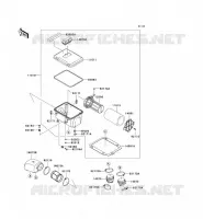 FILTRE A AIR pour Kawasaki TERYX 750 4X4 2008
