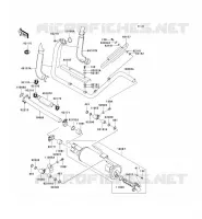 &Eacute;CHAPPEMENT pour Kawasaki TERYX 750 4X4 SPORT 2009
