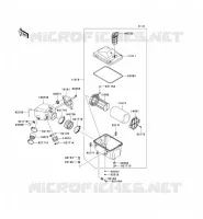 FILTRE A AIR pour Kawasaki TERYX 750 4X4 SPORT 2009