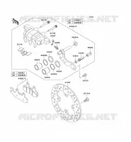 FREIN AVANT pour Kawasaki TERYX 750 4X4 SPORT 2009
