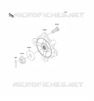 MOYEU AVANT/FREIN pour Kawasaki TERYX 750 4X4 SPORT 2009