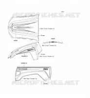 STICKER(GREEN) pour Kawasaki TERYX 750 4X4 SPORT 2009