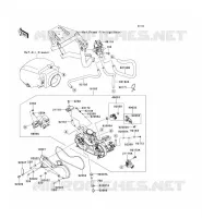 CARBU pour Kawasaki TERYX 750 FI 4X4 2012