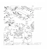 CHASSIS EQUIPMENT ELECTRIQUE pour Kawasaki TERYX 750 FI 4X4 2012