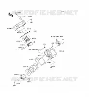 CYLINDRE/PISTON pour Kawasaki TERYX 750 FI 4X4 2012