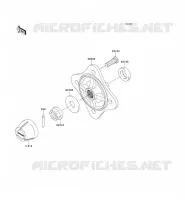 MOYEU ARRIERE/FREIN pour Kawasaki TERYX 750 FI 4X4 2012