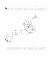 MOYEU AVANT/FREIN pour Kawasaki TERYX 750 FI 4X4 2012