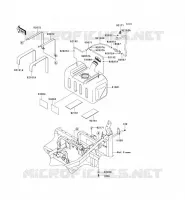 RESERVOIR CARBURANT pour Kawasaki TERYX 750 FI 4X4 2012