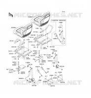 SELLE pour Kawasaki TERYX 750 FI 4X4 2012