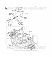CH&Acirc;SSIS pour Kawasaki TERYX 750 FI 4X4 LE 2010