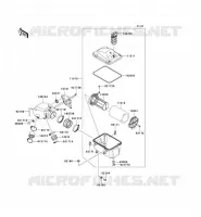 FILTRE A AIR pour Kawasaki TERYX 750 FI 4X4 LE 2010