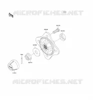 MOYEU ARRIERE/FREIN pour Kawasaki TERYX 750 FI 4X4 LE 2010