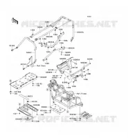 PROTECTION/CHASSIS CAB pour Kawasaki TERYX 750 FI 4X4 LE 2010