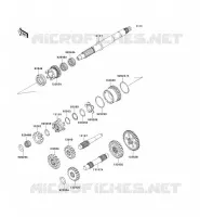 TRANSMISSION pour Kawasaki TERYX 750 FI 4X4 LE 2010