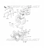 RESERVOIR CARBURANT pour Kawasaki TERYX 750 FI 4X4 LE 2011