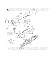 GARDE BOUE AVANT pour Kawasaki TERYX 2014