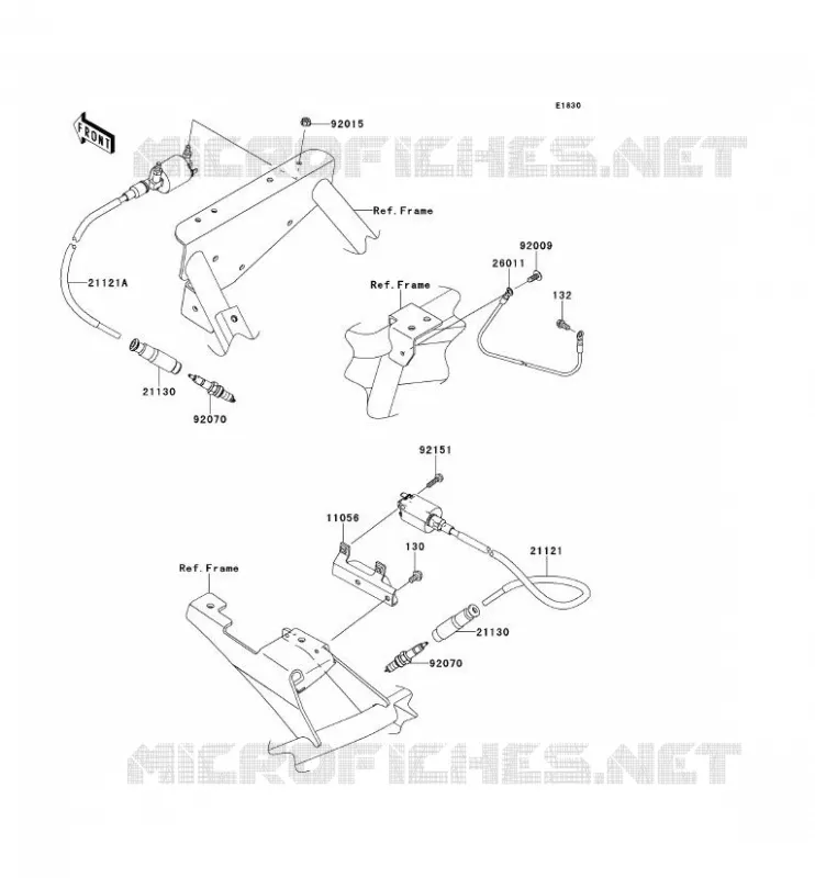 SYSTEME D&acute;ALLUMAGE Kawasaki SSV 750 2012 TERYX 4 750 4X4 EPS LE  KRT750CCF