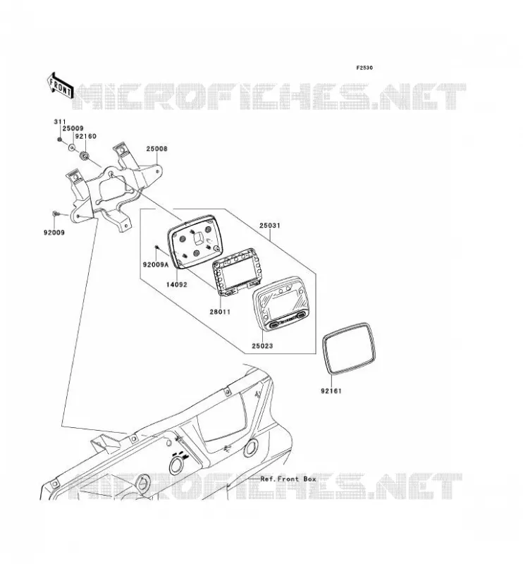 COMPTEURS Kawasaki SSV 750 2013 TERYX 4 750 4X4 EPS LE  KRT750CDF