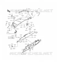 GARDE BOUE AVANT pour Kawasaki TERYX 4 2015